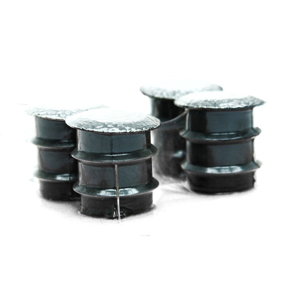 1968 Mustang Deluxe Door Panel Plug Set, Black, 4 pcs