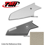 White 1969-1970 Mustang Fastback Interior Roof Quarter Trim Panels