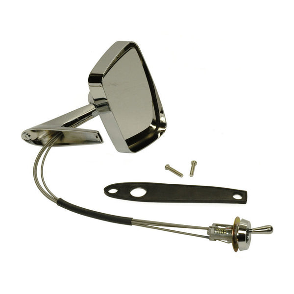 1967-1968 Mustang Outside Mirror, Remote Mirror, LH