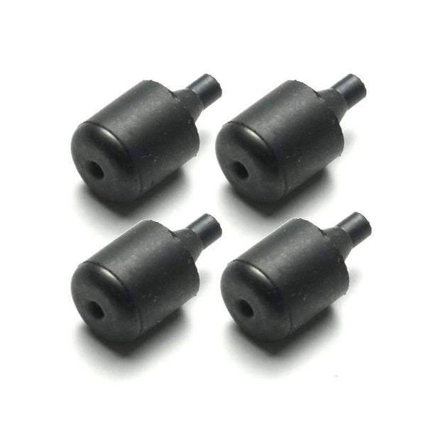 1967-1970 Mustang Rear Trap Door Rubber Bumper Set, FB & Sportsroof, w/Fold Down Seat, 4 pcs
