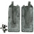 1967-1968 Mustang Quarter Pillar To Window Seals, Coupe & Conv