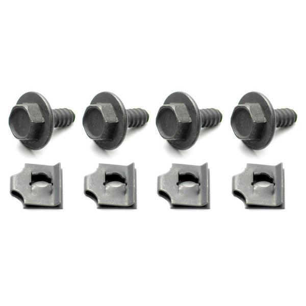 1967-1970 Mustang Fan Shroud Fastener Set, 8 pcs