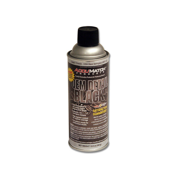 1965-1973 Mustang Metal Detail Paint, OEM Black