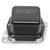 1965-1966 Mustang Voltage Regulator, w/o Air, Blk, w/Silver