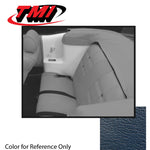 1970 / Medium Blue 1965-1970 Mustang Convertible Interior Quarter Trim Upholstery