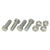 1965-1966 Mustang Front Sway Bar Bracket Hardware Kit, 8 pcs
