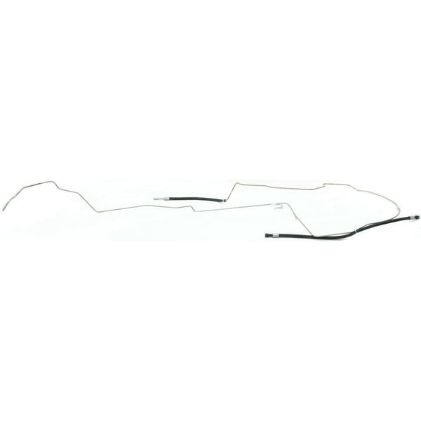 1986-1993 Mustang Return Fuel Line, SS, V8, 1/4 inches, w/factory hoses & connections