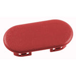 Red 1987-1993 Mustang Console Oval Plug