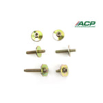 1965-1968 Mustang Vent Window Frame Hardware Kit, 6 pcs, 1 Side