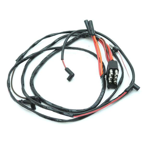 1965 Mustang Firewall To Engine Gauge Feed, 6 cyl, w/Warning Lights & 2 Speed Heater Motor