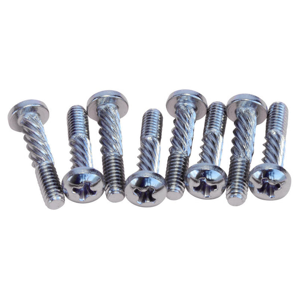 1967-1968 Mustang Tail Light Lens Screws, 8 pcs