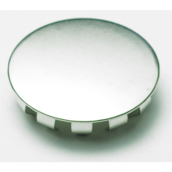 1965-1968 Mustang Interior Door Face Metal Plug, Nickle plated