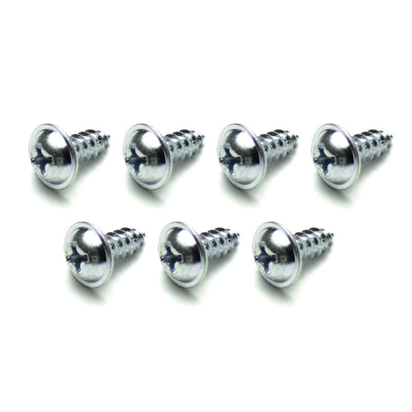 1965-1966 Mustang Glove Box Mounting Screw Set, Cadmium Plated, 7 pcs