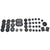 1968 Mustang Rubber Plug & Grommet Kit, 38 pcs