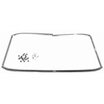 1965-1968 Mustang Outside Windshield Molding Kit, Cpe & FB, 5 pcs