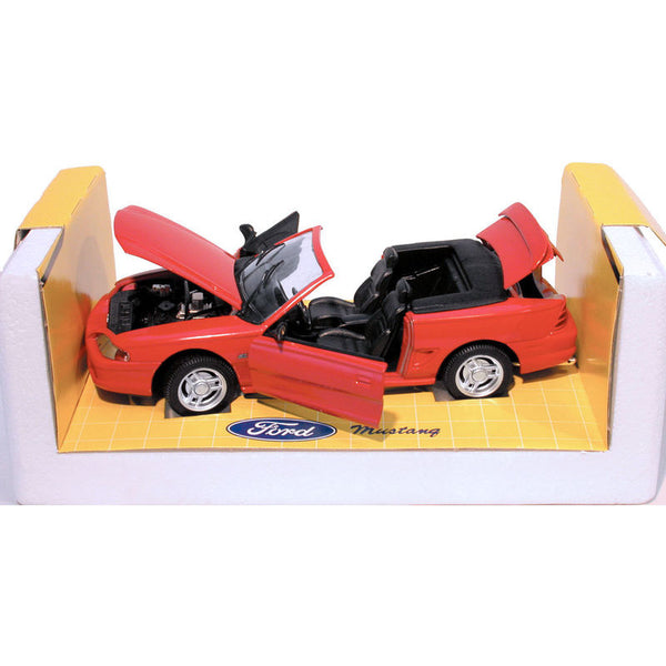 1994-1998 Mustang GT Convertible Model Car, Red