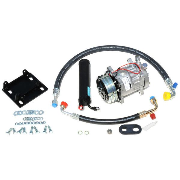1964-1965 Mustang Sanden Compressor Conversion Kit, 8 cyl R134A