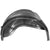 1967-1968 Mustang Dynacorn Complete Wheelhouse, Inner & Outer, Cpe & FB, Weld Thru Primer, LH