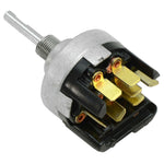 1965-1966 Mustang Windshield Wiper & Washer Switch, 2 speed, Before 12/1/65 7 terminals