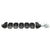 1965-1966 Mustang Rocker Panel Molding Hardware Kit, RH or LH