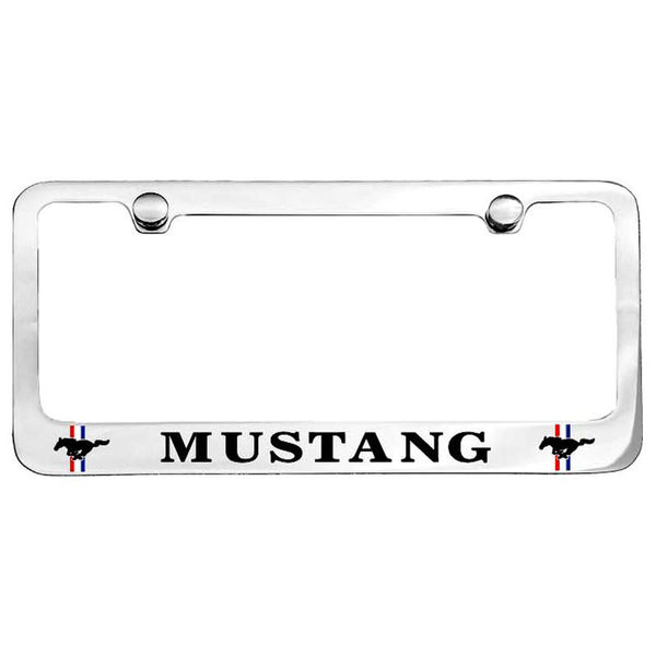 Mustang, Tri-bar, License Plate Frame
