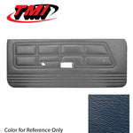 Blue 1971-1973 Mustang Standard Door Panels