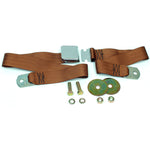 Saddle 1965-1973 Mustang Seat Belt, Deluxe Aftermarket