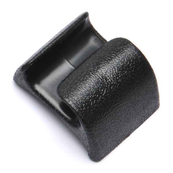 1971-1973 Mustang Sunvisor Center Visor Bracket, Cpe & FB, Black