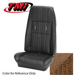 Coupe / Ginger 1971-1973 Mustang Two Front Buckets & Rear Seat Upholstery, Deluxe
