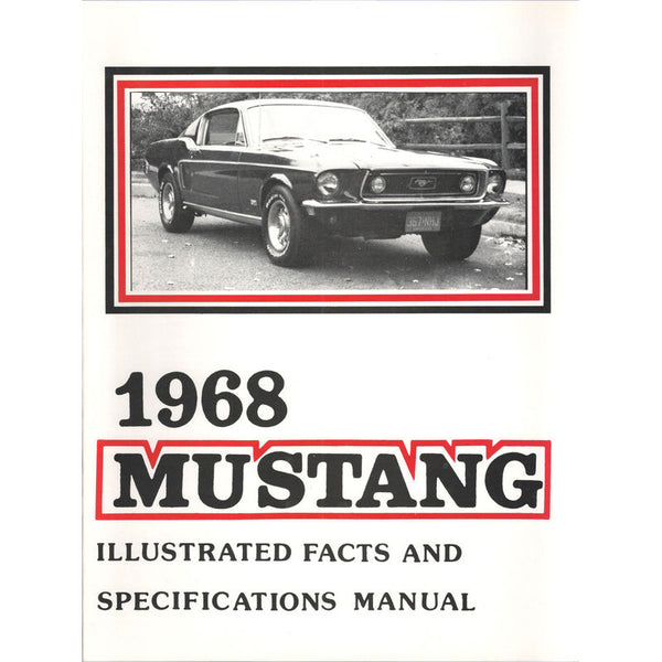 1968 Mustang Fact Book