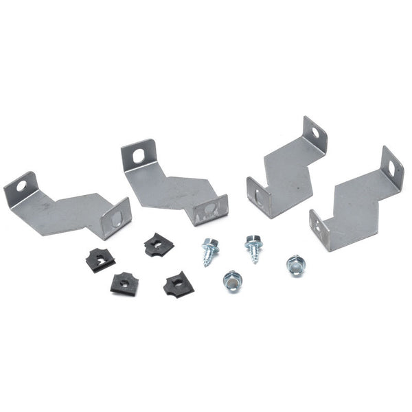 1965-1966 Mustang Fan Shroud Bracket Kit, 2.75 inches, 8 cyl, 4 Row