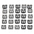 1965-1973 Mustang Windshield Molding Clip Kit, Clip on, 25 pcs