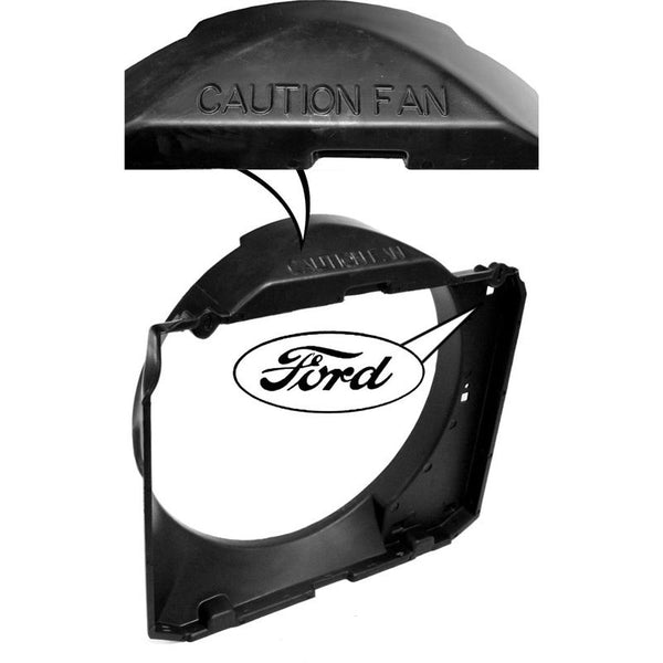 1986-1993 Mustang Fan Shroud, V8, Ford Tooling