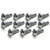1967-1970 Mustang Rear Valance Panel Screw Set, 11 pcs