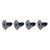 1965-1966 Mustang Rear Valance Panel Repair Screw Set, w/larger threads, 4 pcs