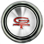 1968-1969 Mustang Styled Steel Wheel Cover, 7 1/2 inches, w/GT Emblem