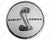 1968 Mustang Pop Off Gas Cap Emblem, Shelby Cobra