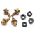 1969-1970 Mustang Cowl Brace Bolt Set, Gold, 8 pcs