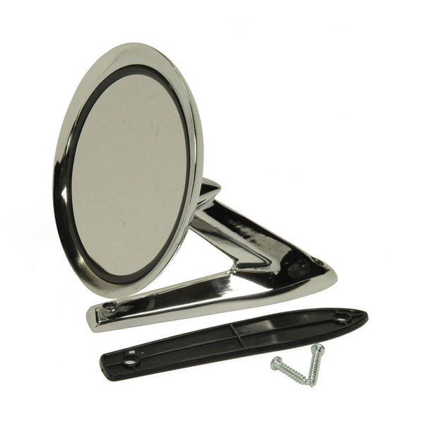 1965-1966 Mustang Outside Mirror, RH or LH, Show Quality