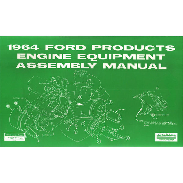1964 Mustang Engine Assembly Manual