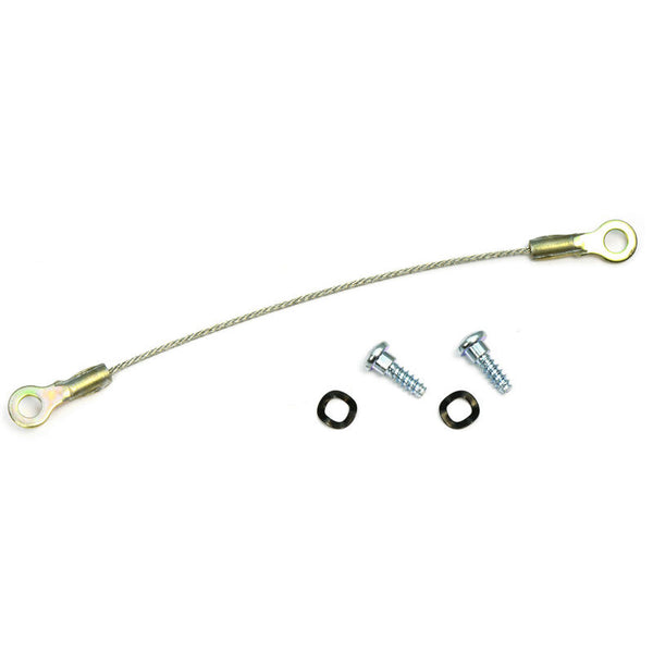 1965-1966 Mustang Glove Box Hardware Cable, w/Screws