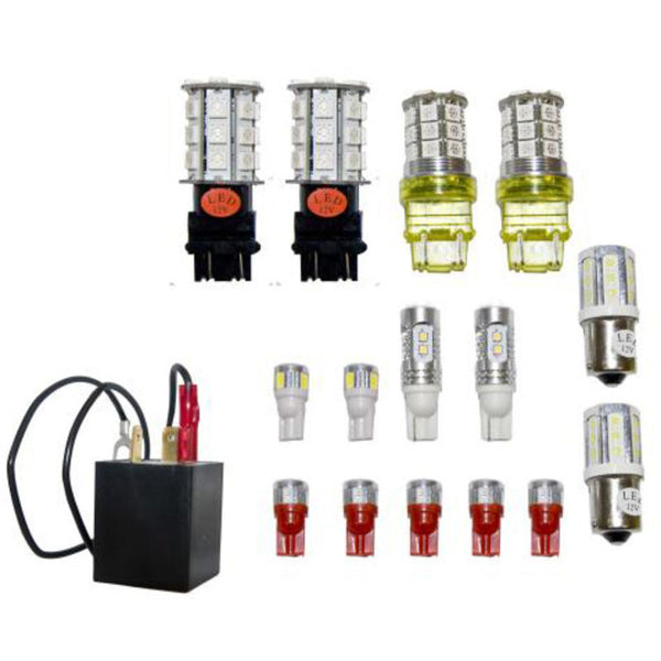 1987-1988 Mustang LED Exterior Light Kit, Late 87