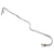 1966-1968 Mustang Pump To Carb Fuel Line, 289, 2bbl & 4bbl, Steel
