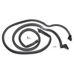 1965-1966 Mustang Roof Side Rail Weatherstrips, FB, w/Fasteners
