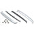 1968 Mustang Quarter Panel Ornament & Base Kit, exc. GT/CS, 4 pcs, RH & LH