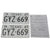 1967 Mustang Texas Classic License Plates (25 Yrs Old)