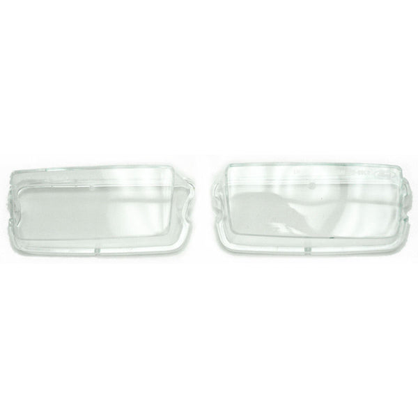 1969-1970 Shelby Mustang Parking Light Lens, Clear, Ford Tooling, RH & LH; 1970 Mach 1 Grille Sport Light Lens