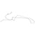 1967 Mustang Pump To Tank Fuel Line, 8 cyl, 5/16 inches, Before 2/67, SS, 1 pc
