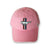 Mustang Hat, Pink, Running Horse & Tri-bar