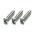 1967 Mustang Rearview Mirror Screw Set, Cpe & FB, 3 pcs